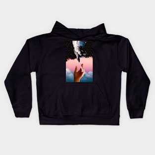 Cosmic Boundary Kids Hoodie